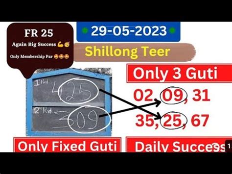Shillong Teer (Counter Hit Number) 99 .